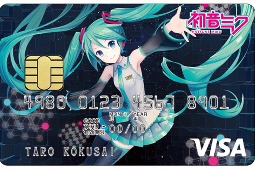 初音ミク 三井住友カード特典 缶バッジ iXima