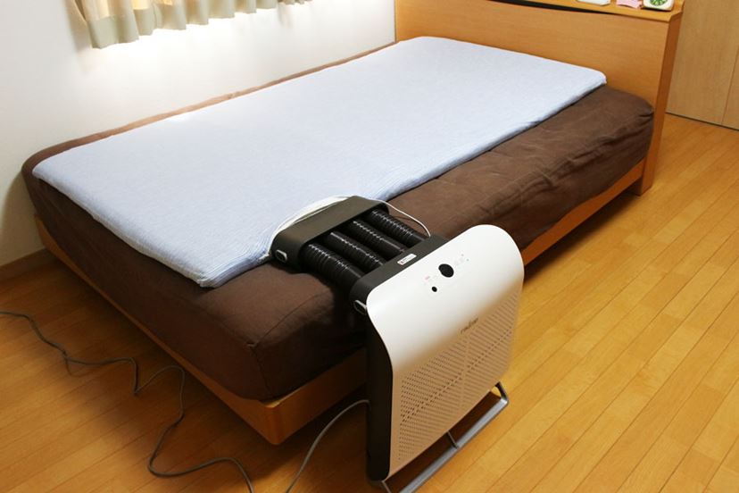 寝苦しさが解消！ 送風で暑さが緩和される寝具「ふとん
