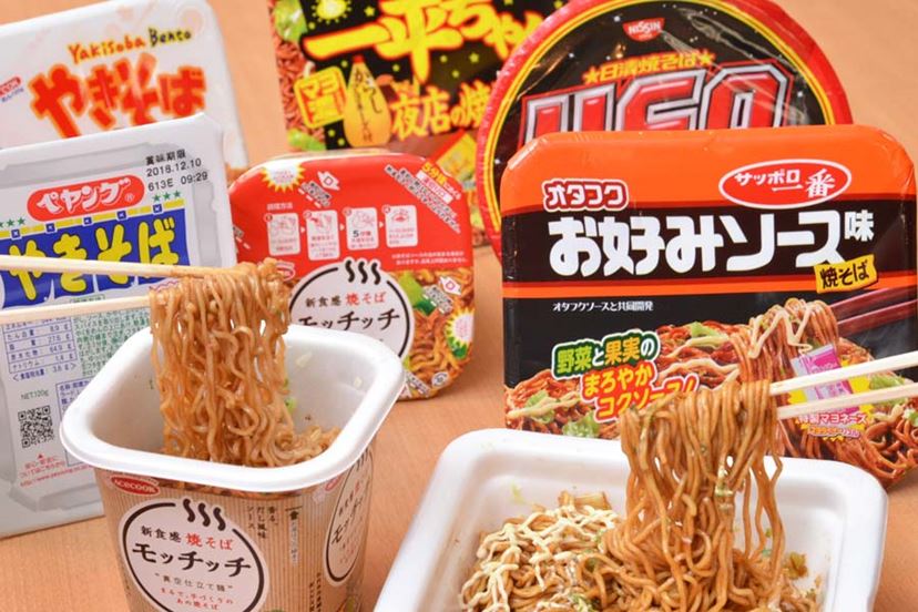 ペヤングとU.F.O.はどう違う？ カップ焼きそば6大定番を達人が徹底比較