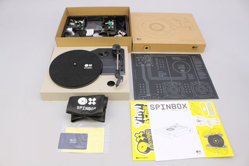 SPINBOX レコード ターンテーブル ポータブルDIYレコードプレーヤー「SPINBOX」取扱いのお知らせ