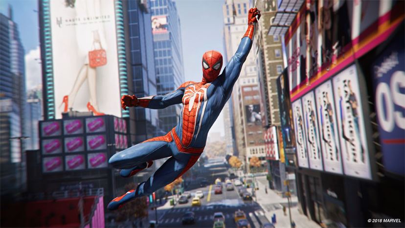 PS4独占タイトル「Marvel's Spider Man」をプレイ！ 映画レベル