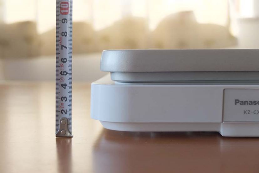 薄さ約7cm! パナソニック「IHデイリーホットプレート」は本当に 薄さ約7cm! パナソニック「IHデイリーホットプレート」は本当に