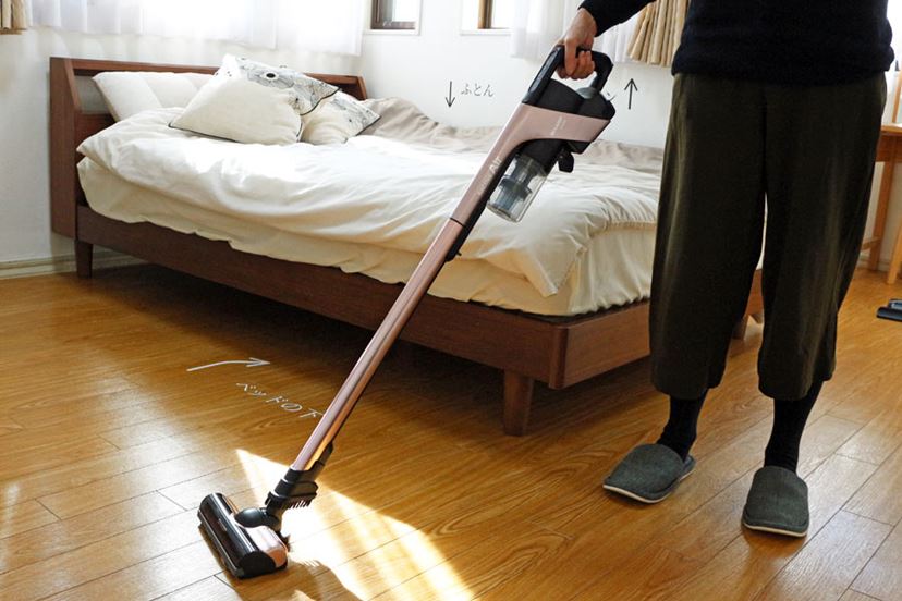 シャープ RACTIVE Air EC-VR3S ラクティブエア SHARPコードレス掃除機「RACTIVE Air EC-VR3S」使用レビュー！心も軽く