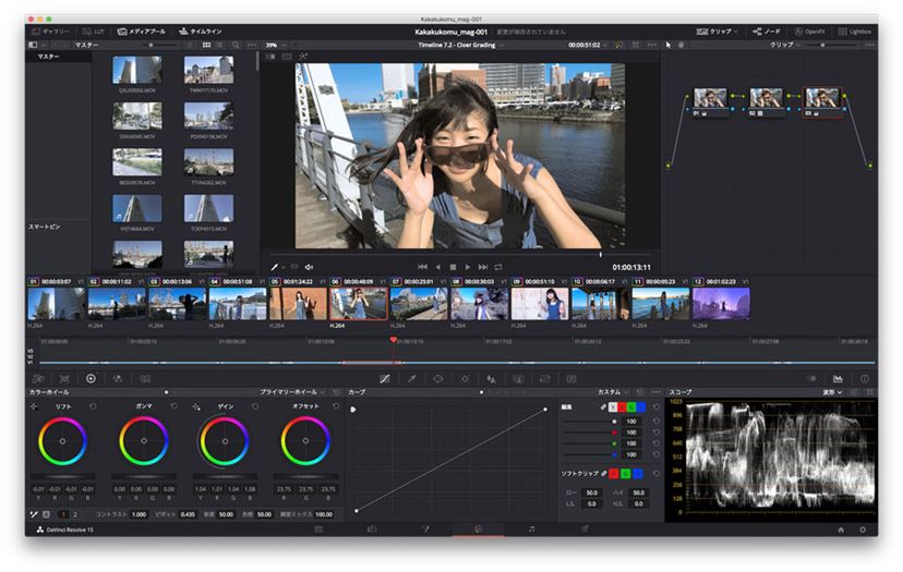動画制作の沼に足を踏み入れてみた！ カラーグレーディングに挑戦