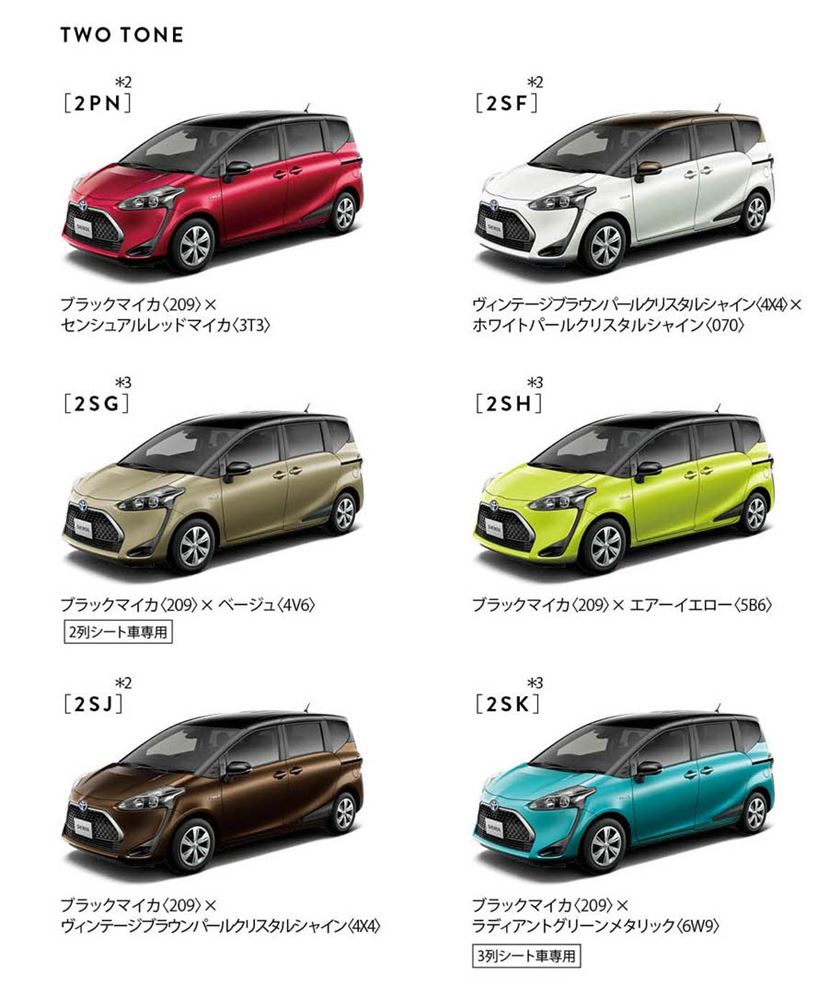 トヨタ 新型シエンタ｜マイチェンでいよいよフリードへの本格的な追撃