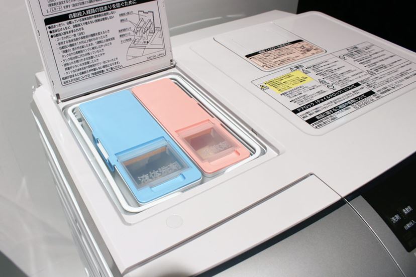 パナソニックに続き日立も! 洗剤・柔軟剤の自動投入機能を搭載 パナソニックに続き日立も! 洗剤・柔軟剤の自動投入機能を搭載
