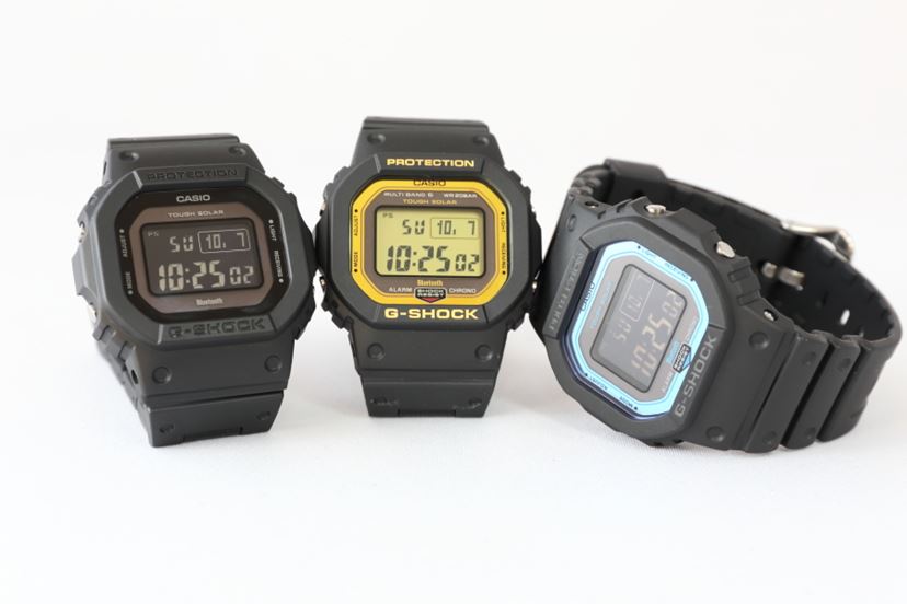 G-SHOCKの名作「5600」がスマホ連携！ メチャクチャ使いやすく