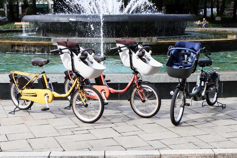 コンビ×パナソニックで開発した子乗せ電動アシスト自転車 コンビ×パナソニックで開発した子乗せ電動アシスト自転車