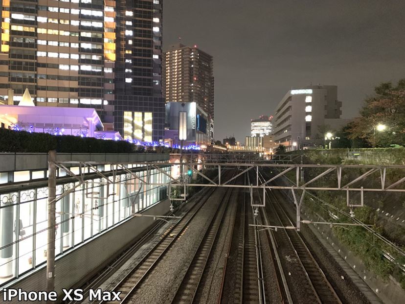 iphone xs カメラ 夜景 トップ