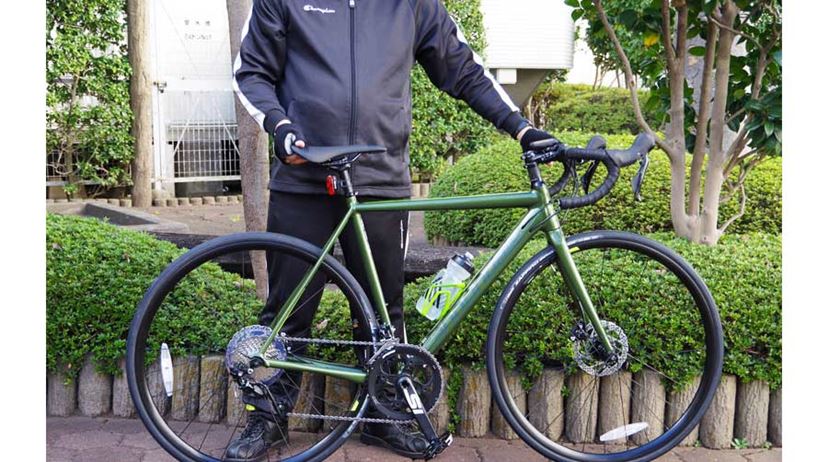 室内保管 キャノンデール CAAD12 ロードバイク