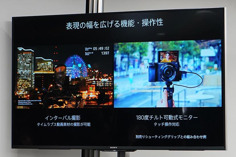 ソニー、AFを強化したAPS-Cミラーレス「α6400」を発表！ 「α9」の大幅