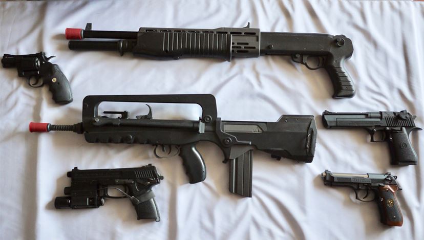 妄想の中の戦場で銃の名手に俺はなる！ 「エアソフトガン」の世界