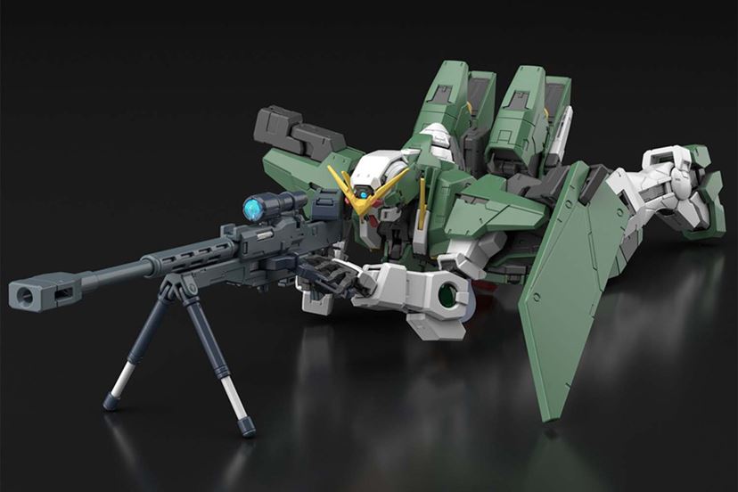 伏せのスナイプポーズが渋い！ 「機動戦士ガンダム00」より「ガンダム