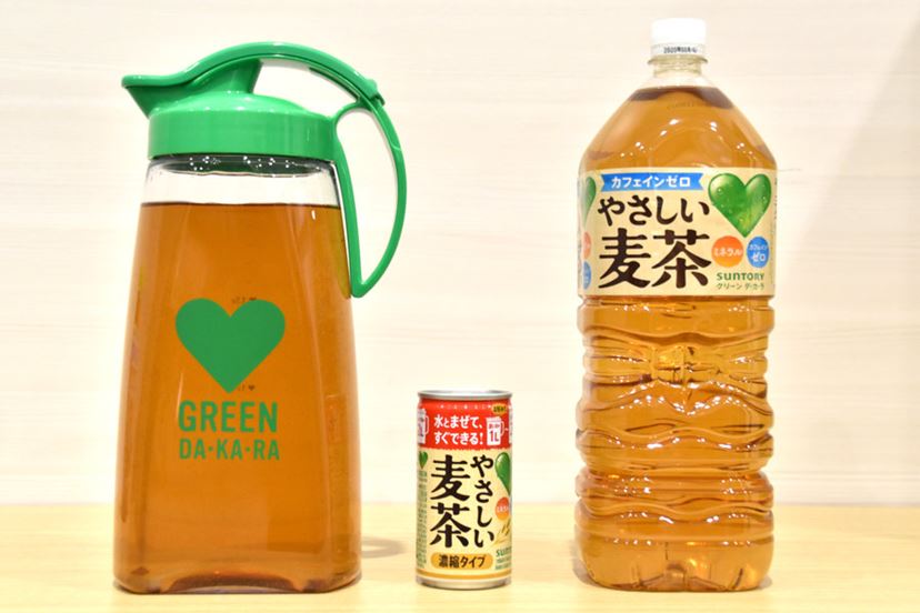 カルピスのように10秒で2Lの麦茶が完成！ 安い軽い速い濃縮缶が