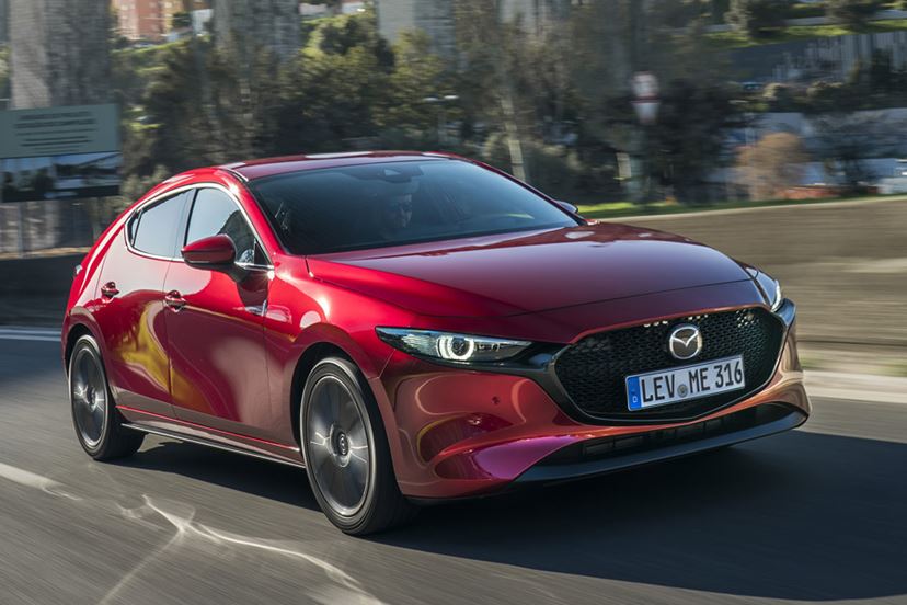 2019+ 新型 マツダ3 BP系 4代目 5ドアスポーツ 艶ありブラック 光沢黒塗装済 ハッチバック FRP ルーフ スポイラー トランク ウイング T 2019+ 新型 マツダ3 BP系 4代目 5ドアスポーツ 艶ありブラック 光沢