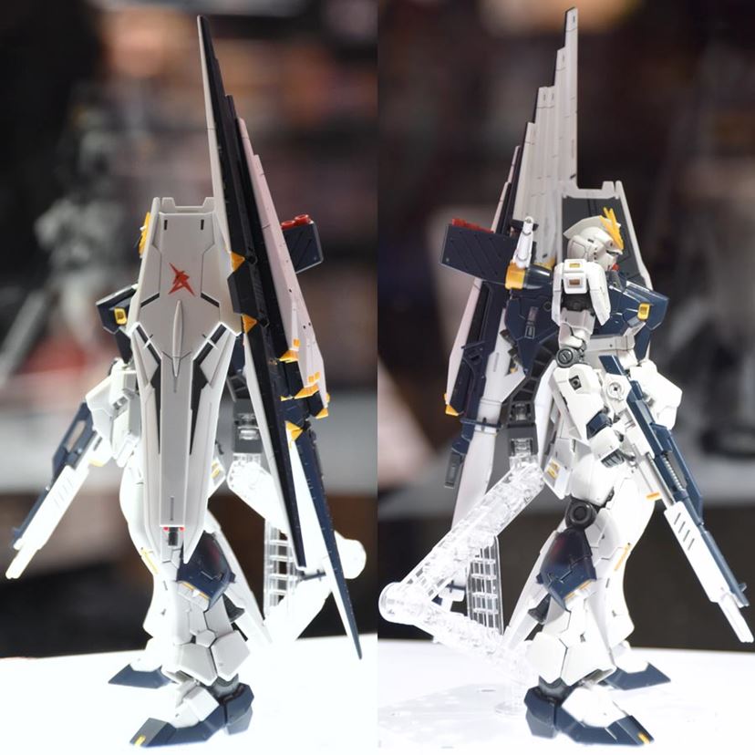 逆襲のシャア」の「RG 1/144 νガンダム」全方位チェック！ カッコよ