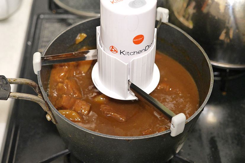 【ほぼ未使用】MACOM Kitchen Drone【自動かき混ぜ機】 ほぼ未使用】MACOM Kitchen Drone【自動かき混ぜ機】｜MACOM キッチン