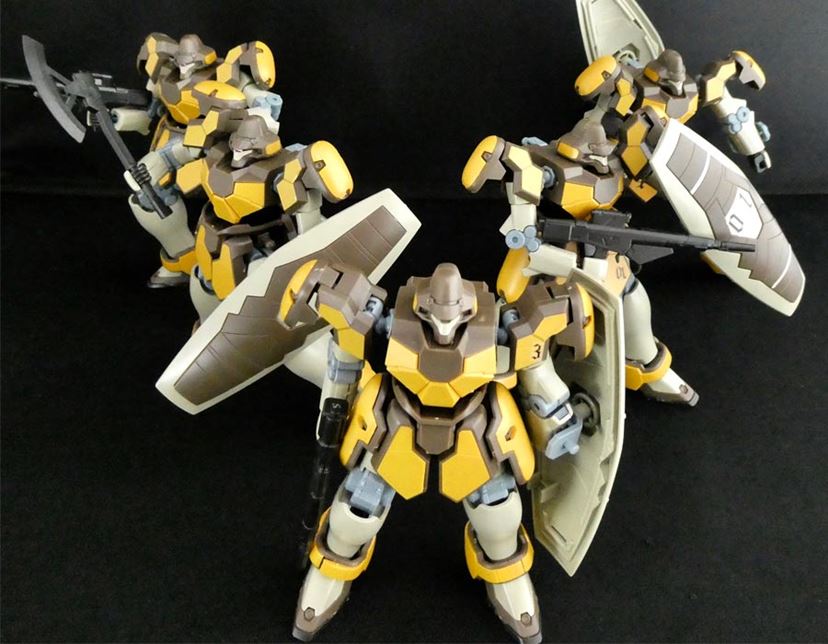 完成品 HG 1/144 マグアナック 専用機 4体セット 完成品 HG 1/144 マグアナック 専用機 4体セット - メルカリ