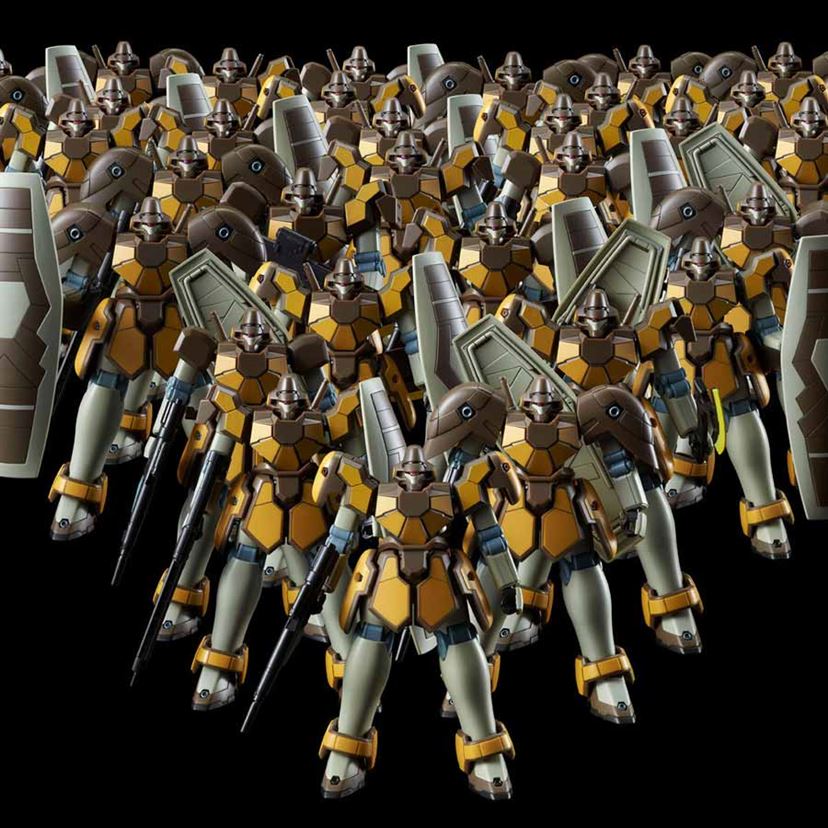 ポケ戦　MG　セット ポケ戦」の「ガンダムNT-1」新MG版は4層構造！ 折れたアンテナや