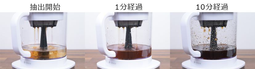 わずか20分!「電動水出しコーヒーメーカー」で淹れた水出し わずか20分!「電動水出しコーヒーメーカー」で淹れた水出し