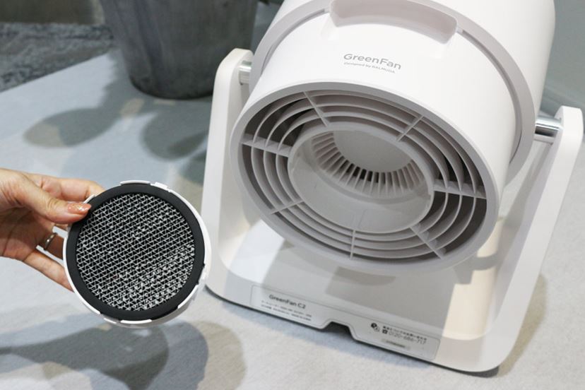 扇風機としても使えるバルミューダの新サーキュレーター「GreenFan C2
