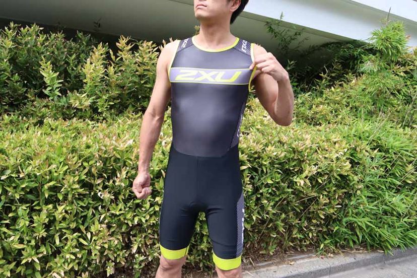 着替えなくてOK！ 1着で3種目に対応する「トライアスロンウェア」の