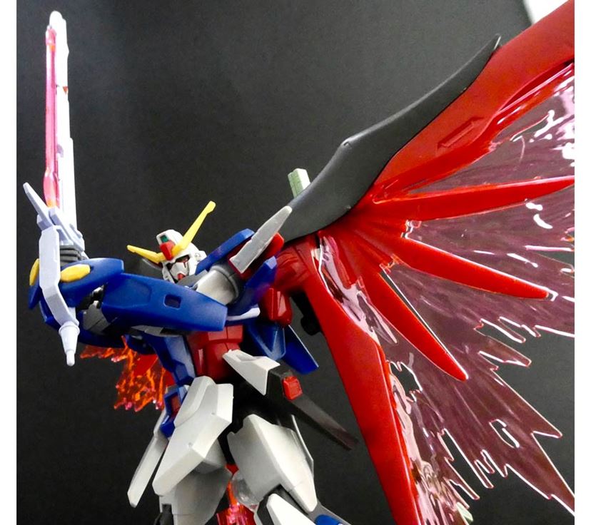 新品未組立 HG デスティニーガンダム & RG デスティニーガンダム デスティニーガンダム」が完全新規造形でHG化！ 武装がカッコよ