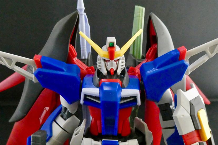 デスティニーガンダム」が完全新規造形でHG化！ 武装がカッコよ
