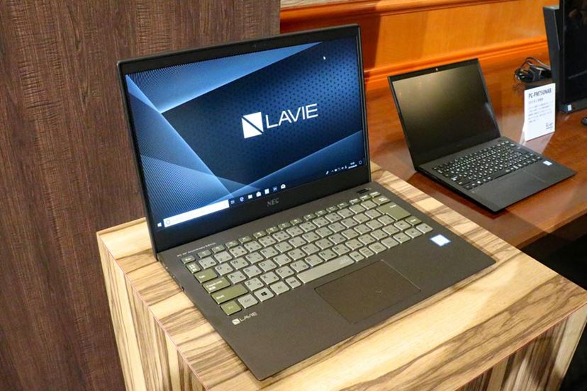 ジャンク品　NEC LAVIE Pro Mobile 2019 40周年モデル NEC、同社製PC40周年を記念した特別色のノートPC、キャンペーン