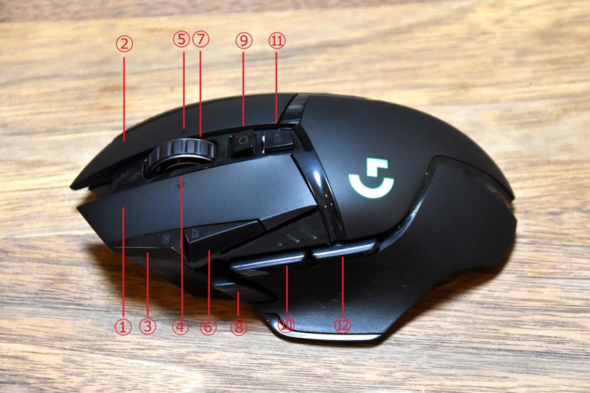 秀逸な”多ボタン”ワイヤレスマウス「G502 LIGHTSPEED」はバトロワとの