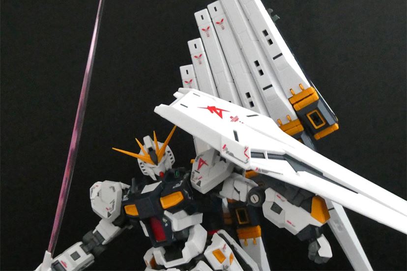 RG νガンダム」は今年の最高傑作ガンプラだ！ 組み立ててわかった衝撃