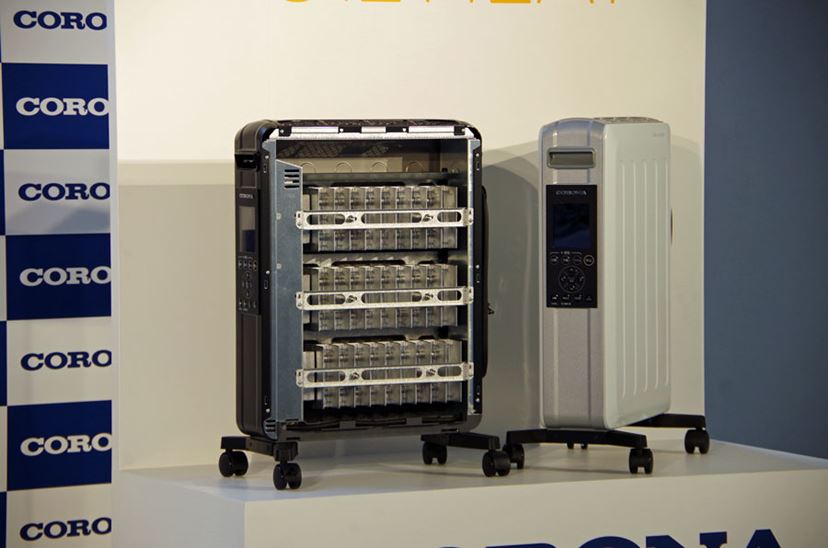 コロナ、独自技術によるオイルレスヒーター「ノイルヒート」を