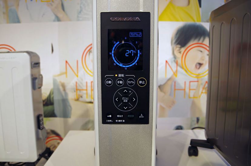 コロナ、独自技術によるオイルレスヒーター「ノイルヒート」を