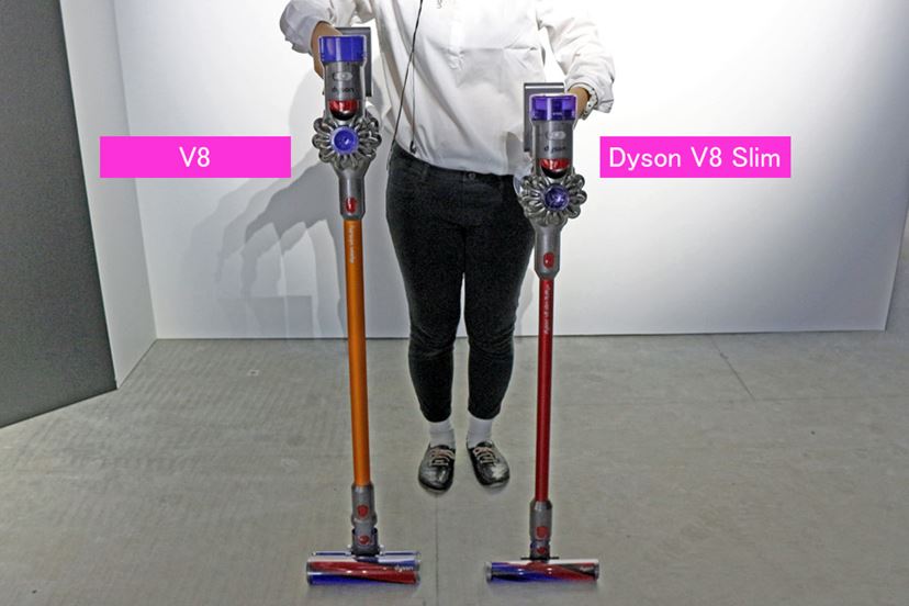 強い”のに小さくて軽くて静か！ ダイソンの日本専用「Dyson V8 Slim」が想像以上によさげ - 価格.comマガジン