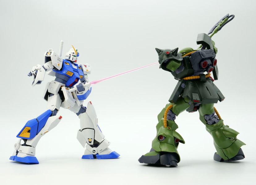 RE/100 ザクII改」を組み立て！ アニメから出てきたような再現度に感涙