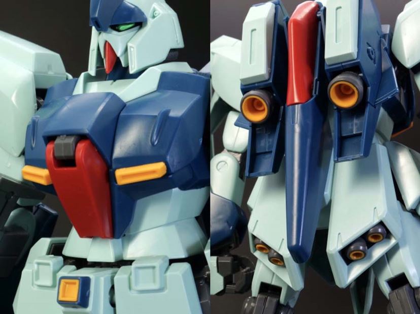 旧キット　ガンプラ6個セット Sazabi α-AZIERU Re-GZ 他 逆襲のシャア「リ・ガズィ」のガンプラ新旧比較！ アムロのMSは