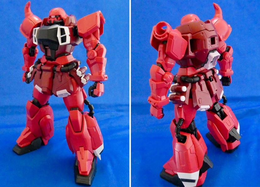 迫力の長射程ビーム砲！「MG ガナーザクウォーリア」を組み立て