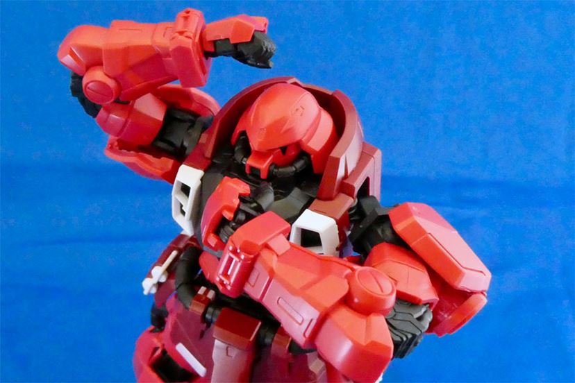 迫力の長射程ビーム砲！「MG ガナーザクウォーリア」を組み立て