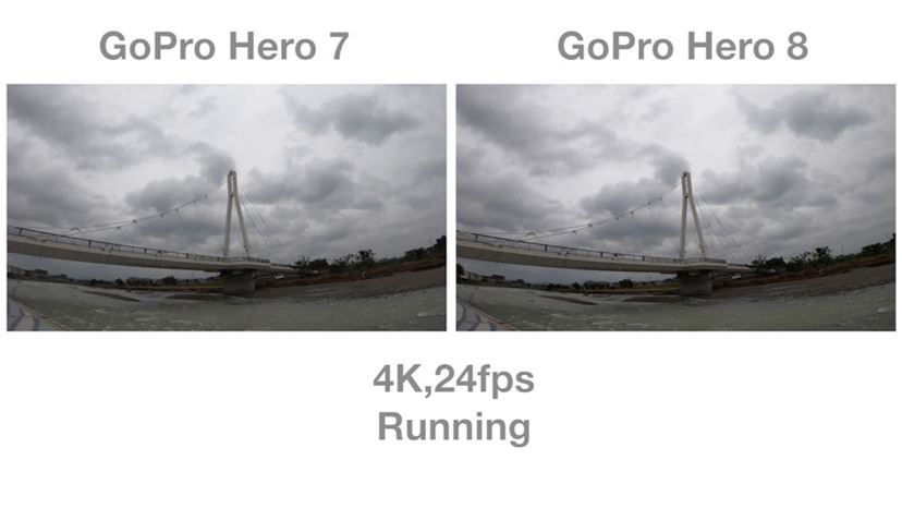 GoPro 「HERO 8」「HERO 7」比較レビュー！ 手ブレ補正と暗所耐性を 