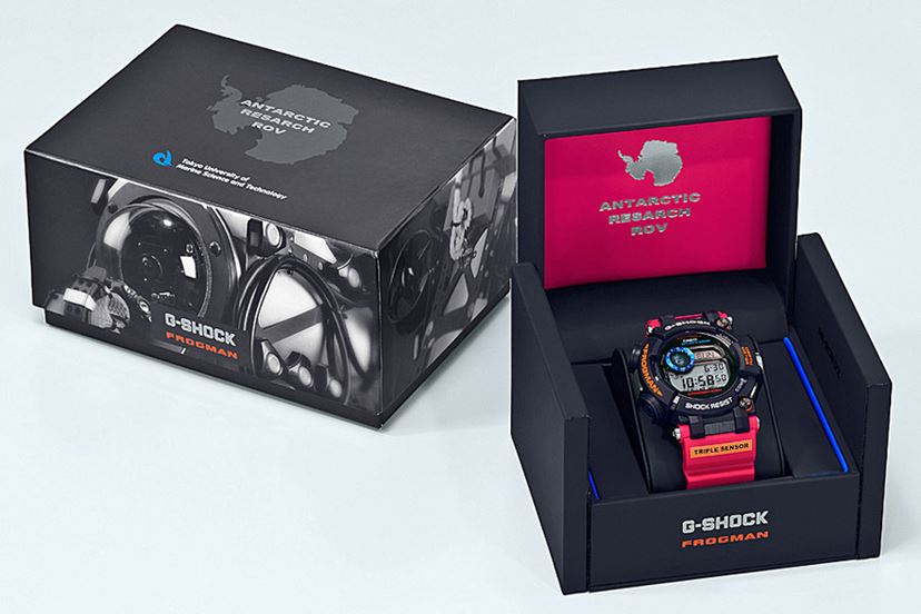 南極調査を成功させたG-SHOCK 「FROGMAN」の“無人探査機カラー 南極調査を成功させたG-SHOCK 「FROGMAN」の“無人探査機カラー