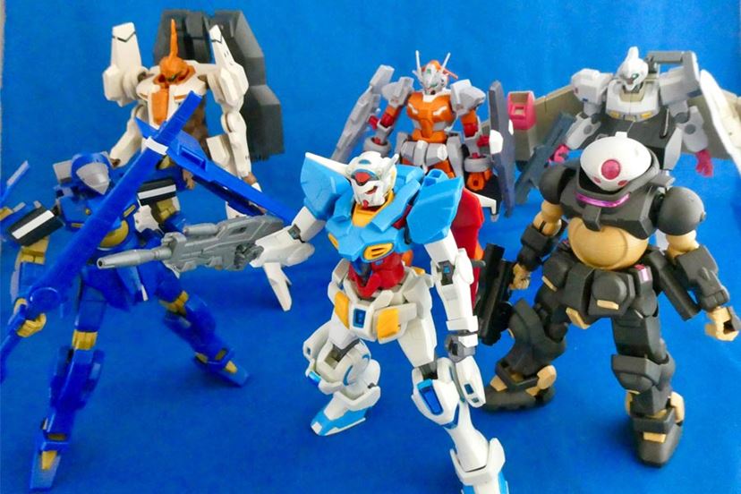 劇場版「Gレコ」をガンプラで予習！ 劇中で活躍したMSを一挙組み立て