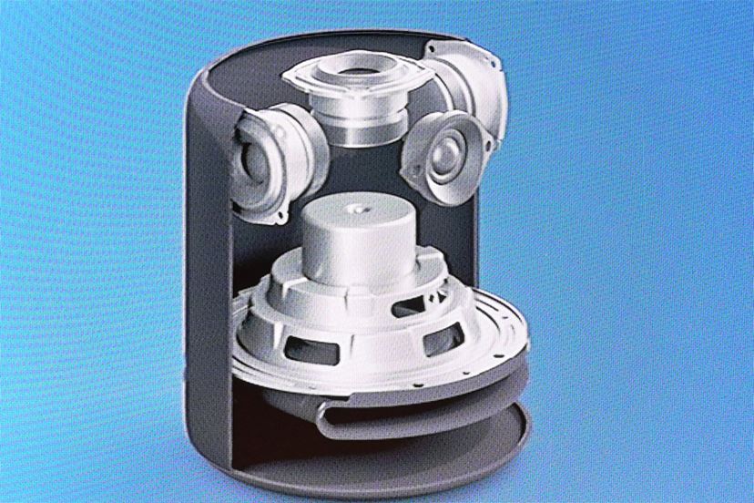 12/5発売！ Amazonの最新スマートスピーカー「Echo Studio」の3D