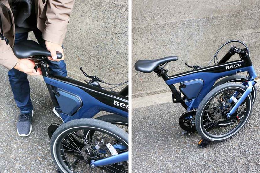 街乗りで目立てるミニベロタイプのe-Bikeが欲しいなら折りたたみできるBESV「PSF1」がよさげ！ - 価格.comマガジン