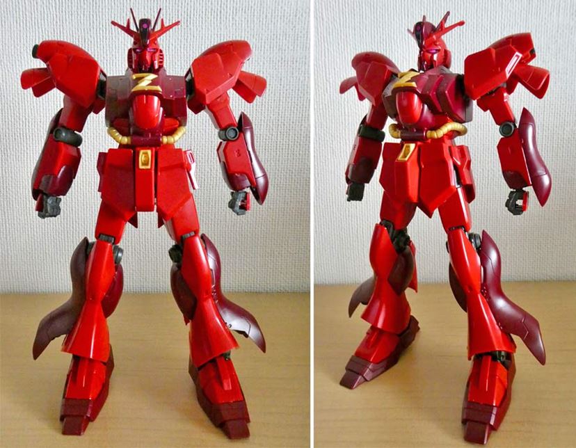 νガンダムとサザビーのいいとこ取り？ 「ν-ジオンガンダム」がHG化