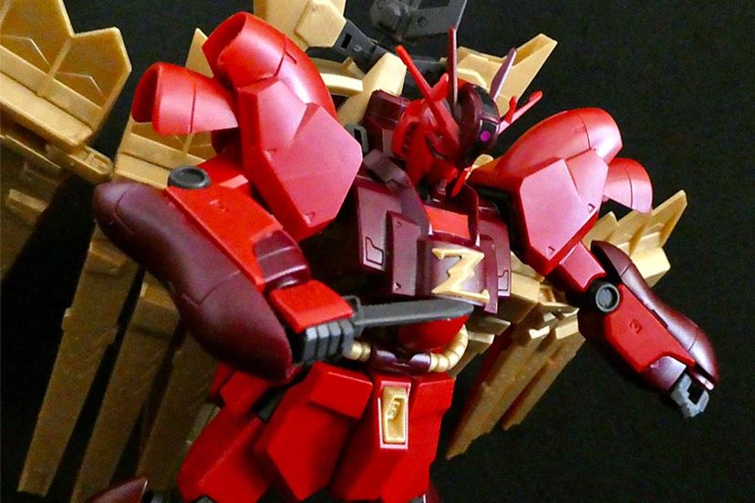 νガンダムとサザビーのいいとこ取り？ 「ν-ジオンガンダム」がHG化