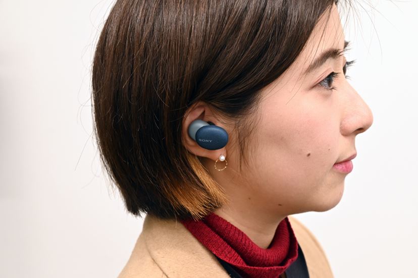 ソニーの最新完全ワイヤレスイヤホン「WF-H800」はノイキャンは