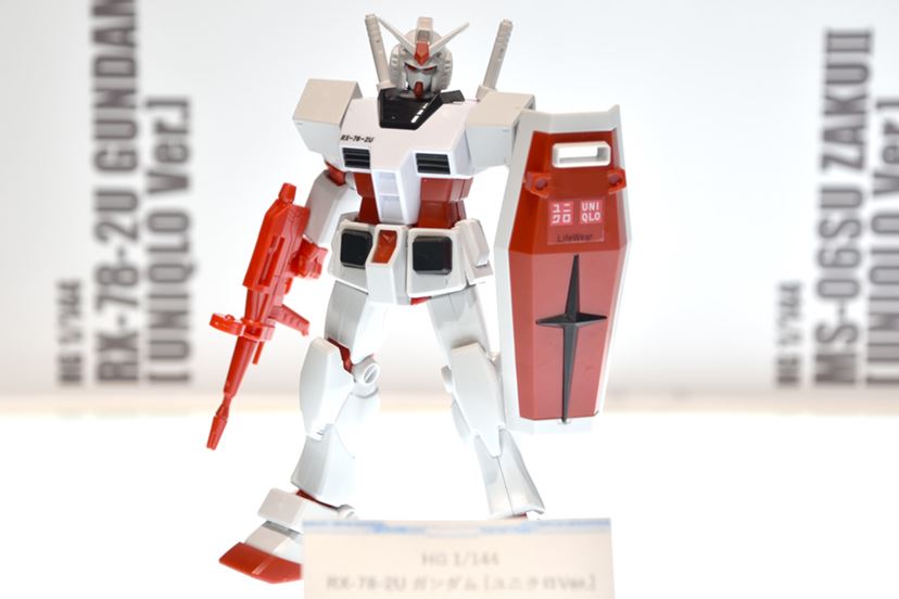 ガンダリウム合金”を使ったガンプラついに誕生！ 自動変形するUC胸像も