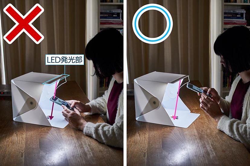 FOSITAN 写真撮影ボックスキット M60A LEDライト商品撮影スタジオ お手ごろ価格の「撮影ボックス」、はたして本当にキレイな商品写真が