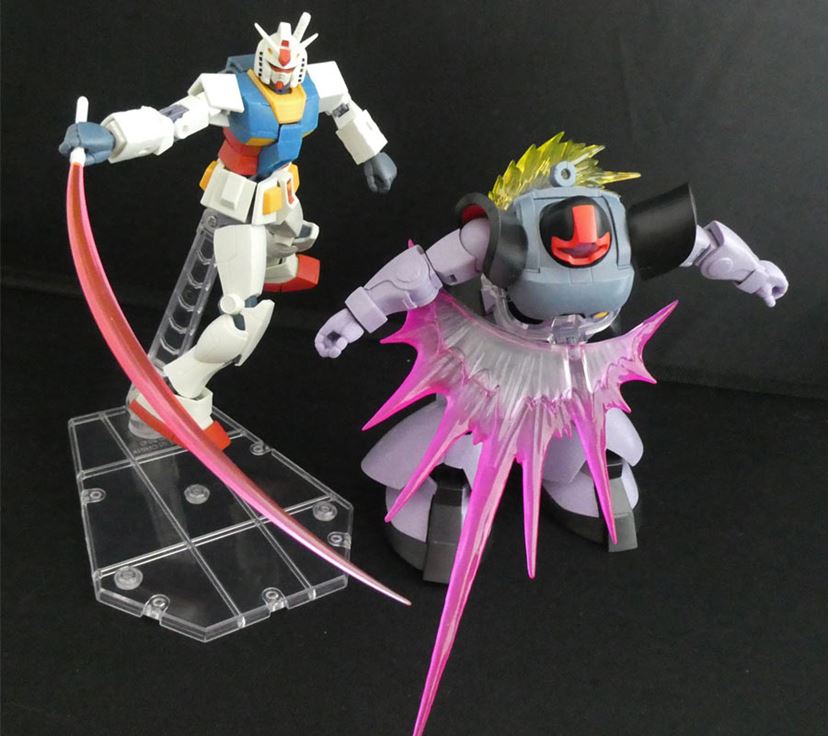 ガンダムに命が宿る！「エフェクトパーツ」でディスプレイがもっと