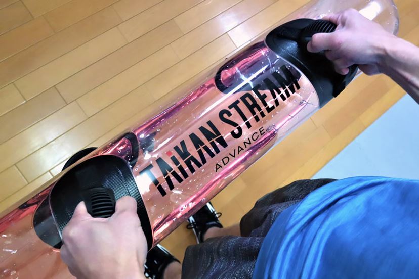 単純な筋トレに飽きた人へ！ 水の力で効果的に鍛える「タイカン